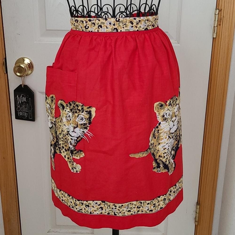 Retro Tiger Apron